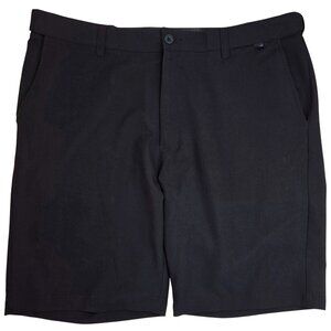 Travis Mathew Black Mens Stretch Performance Shorts Size 40